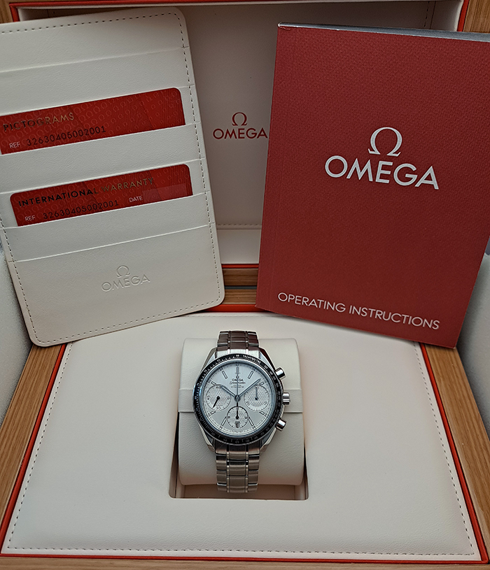 Omega Speedmaster Racing Co-Axial Chronograph Wristwatch Ref. 326.30.40.50.02.001